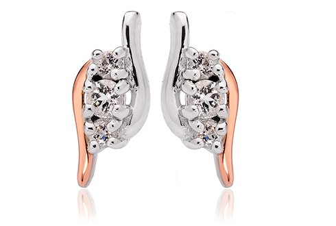 Clogau Spirit Of Christmas Earrings, Was £109 Clogau Spirit Of Christmas Earrings, Was £109