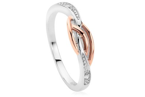 Clogau Eternal Love Affinity Stacking Ring, Size O, Was £250.00 Clogau Eternal Love Affinity Stacking Ring, Size O, Was £250.00
