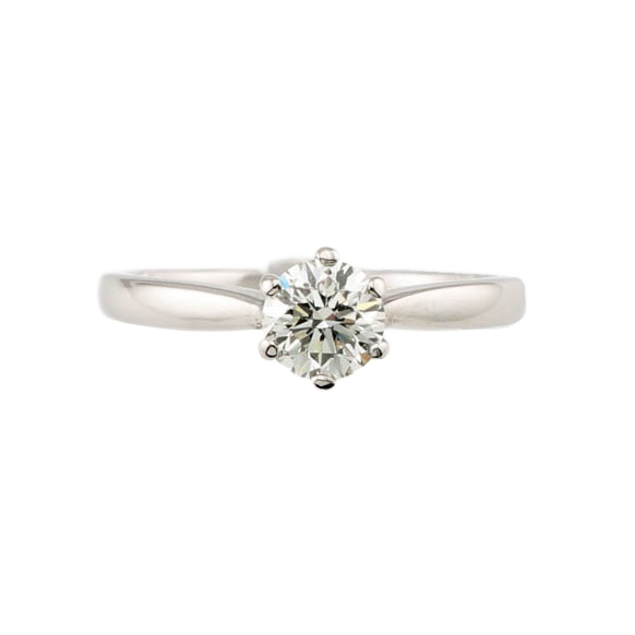 Platinum Diamond Solitaire Ring 0.52ct Platinum Diamond Solitaire Ring 0.52ct
