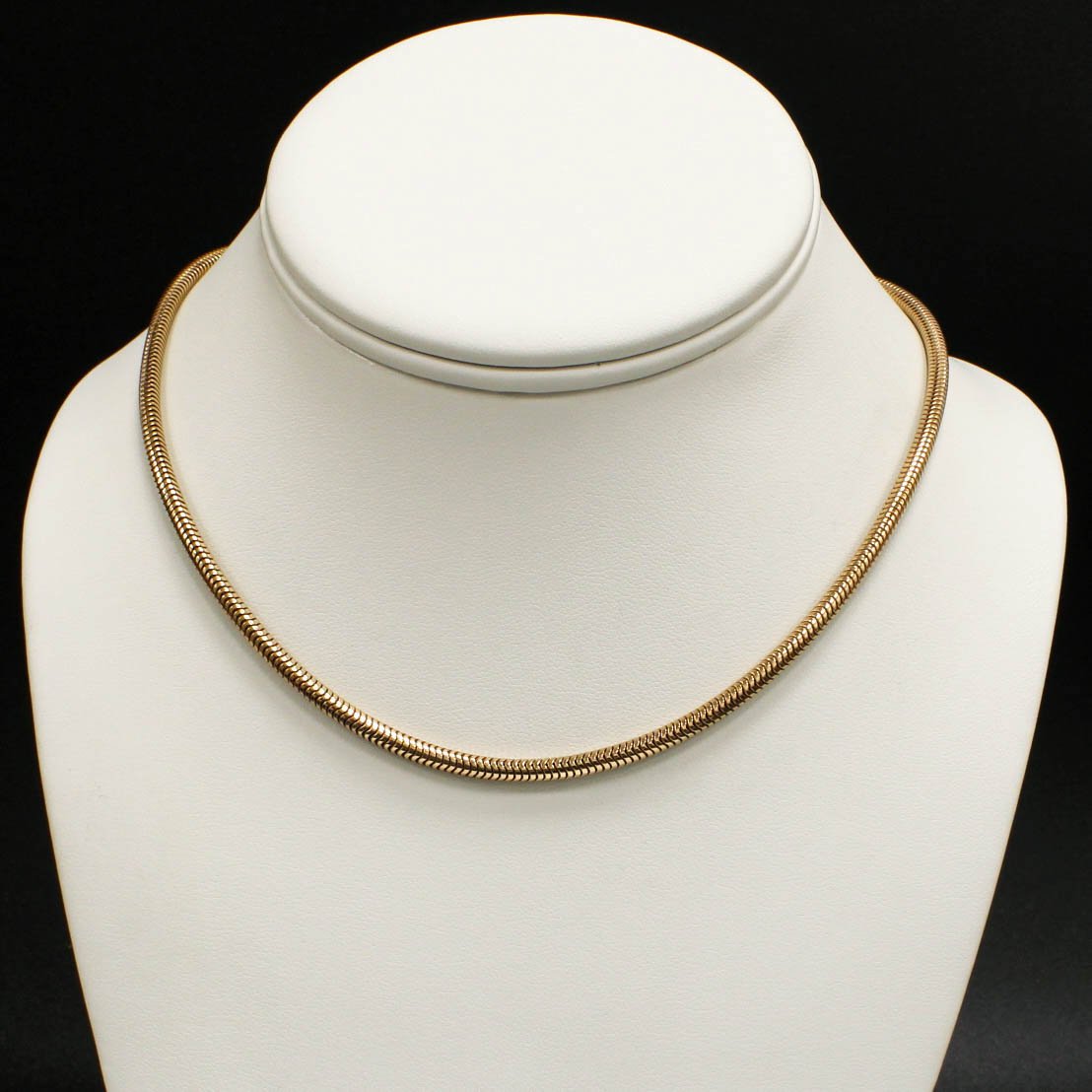 9ct Yellow Gold 16" Snake Chain 9ct Yellow Gold 16" Snake Chain