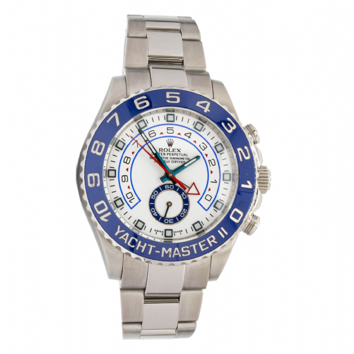 Pre-Owned 44mm Rolex Yacht-Master II Steel Watch 116680 1701700