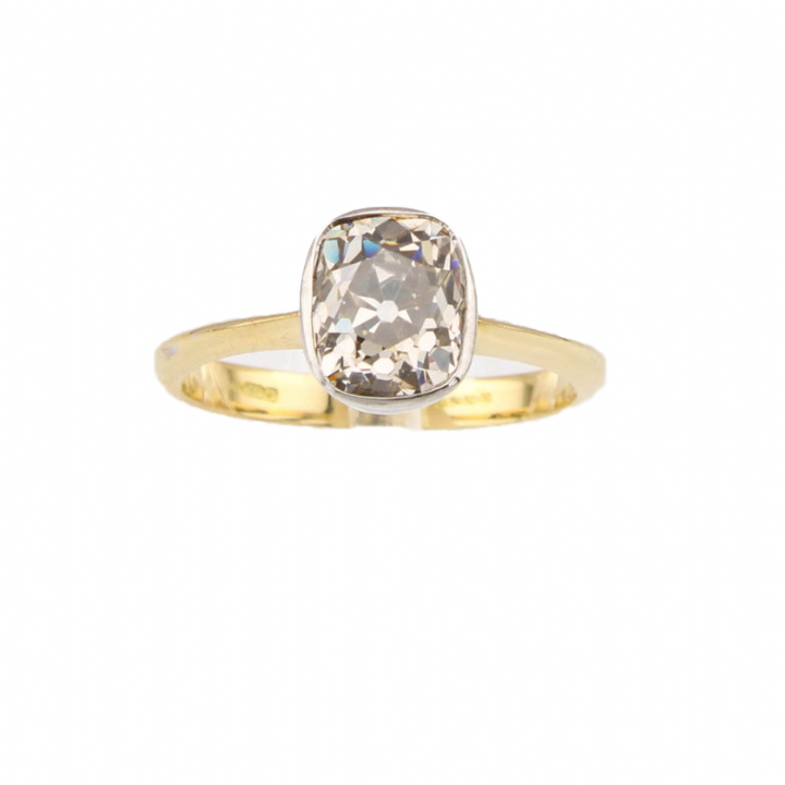 Pre-Owned 18ct Yellow Gold Diamond Solitaire Ring 2.45ct