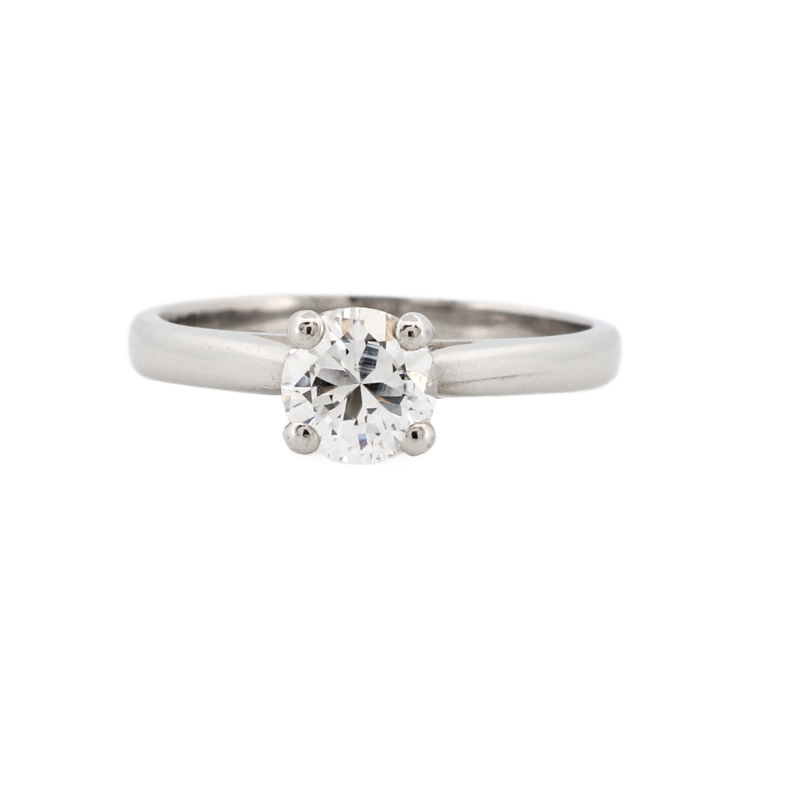 Platinum Diamond Solitaire Ring 0.76ct Platinum Diamond Solitaire Ring 0.76ct