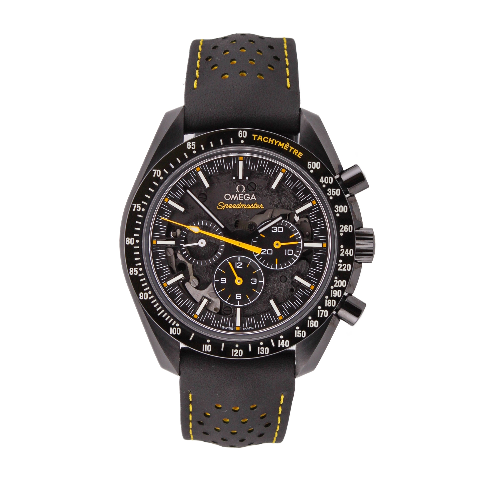 44.25mm Omega Speedmaster Watch, Dark Side of the Moon 44.25mm Omega Speedmaster Watch, Dark Side of the Moon