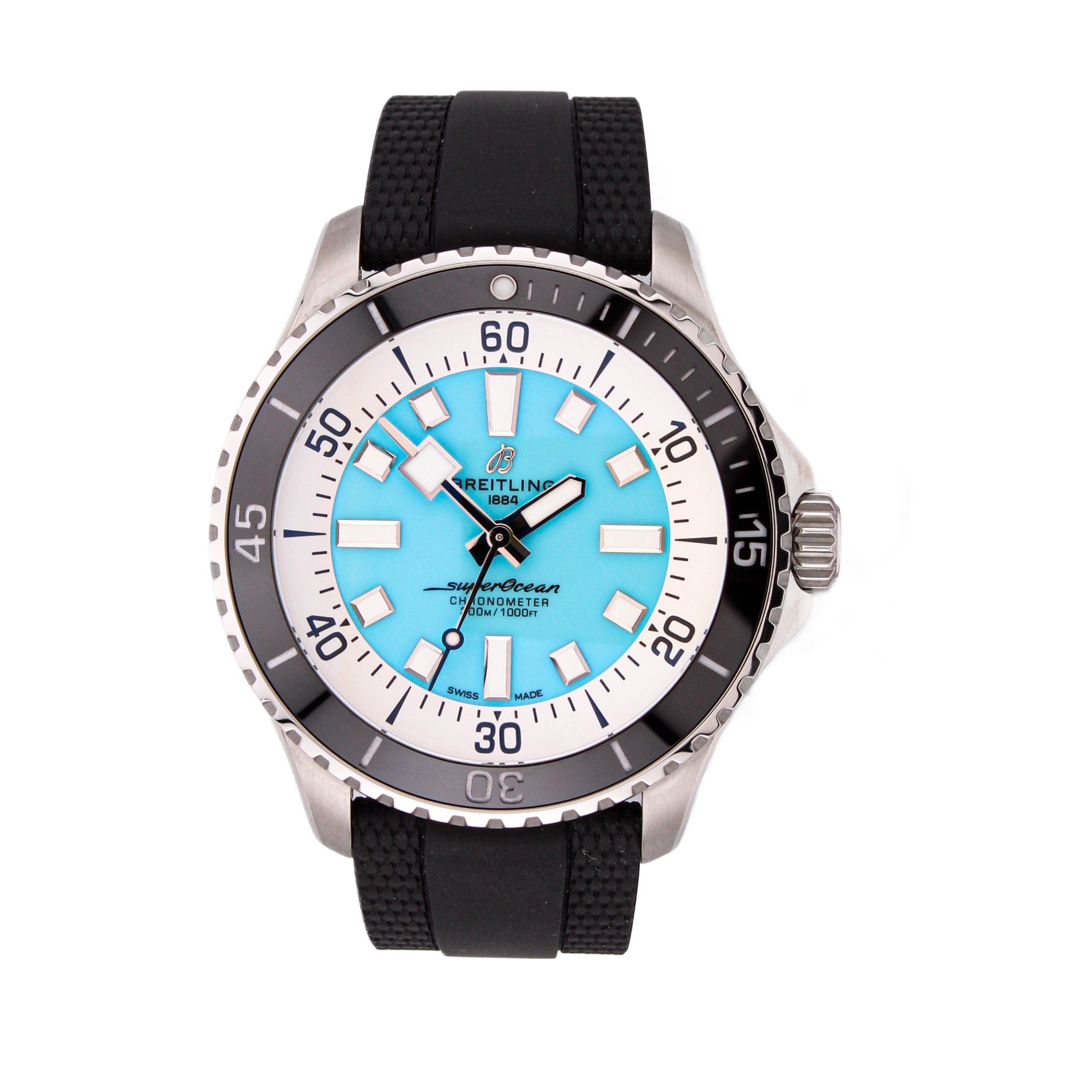 44mm Breitling Superocean Watch, Original Papers 44mm Breitling Superocean Watch, Original Papers