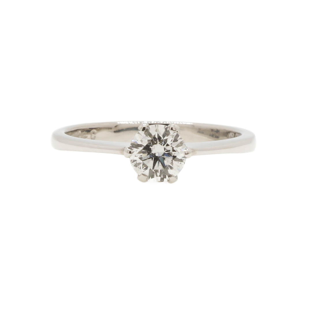 9ct White Gold Diamond Solitaire Ring 0.50ct 9ct White Gold Diamond Solitaire Ring 0.50ct