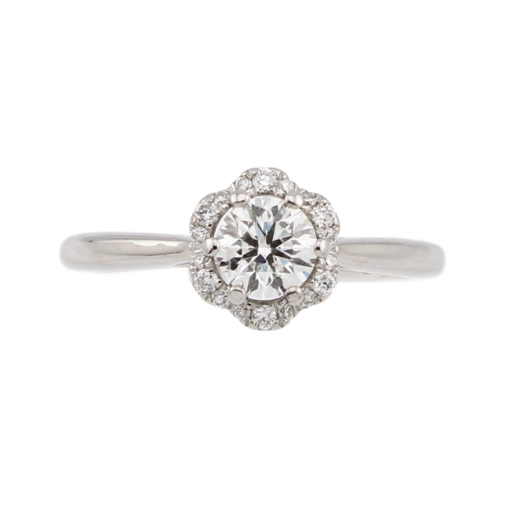 Pre-Owned 18ct White Gold Diamond Solitaire Ring 0.57ct Pre-Owned 18ct White Gold Diamond Solitaire Ring 0.57ct