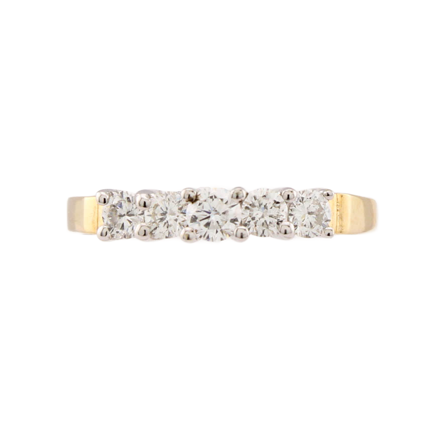14ct Yellow Gold Diamond Eternity Ring Total 0.50ct 14ct Yellow Gold Diamond Eternity Ring Total 0.50ct