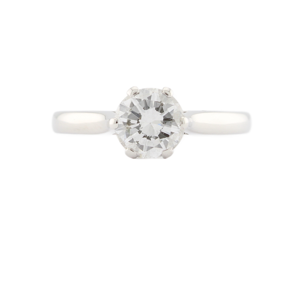 Platinum Diamond Solitaire Ring 1.07ct Platinum Diamond Solitaire Ring 1.07ct