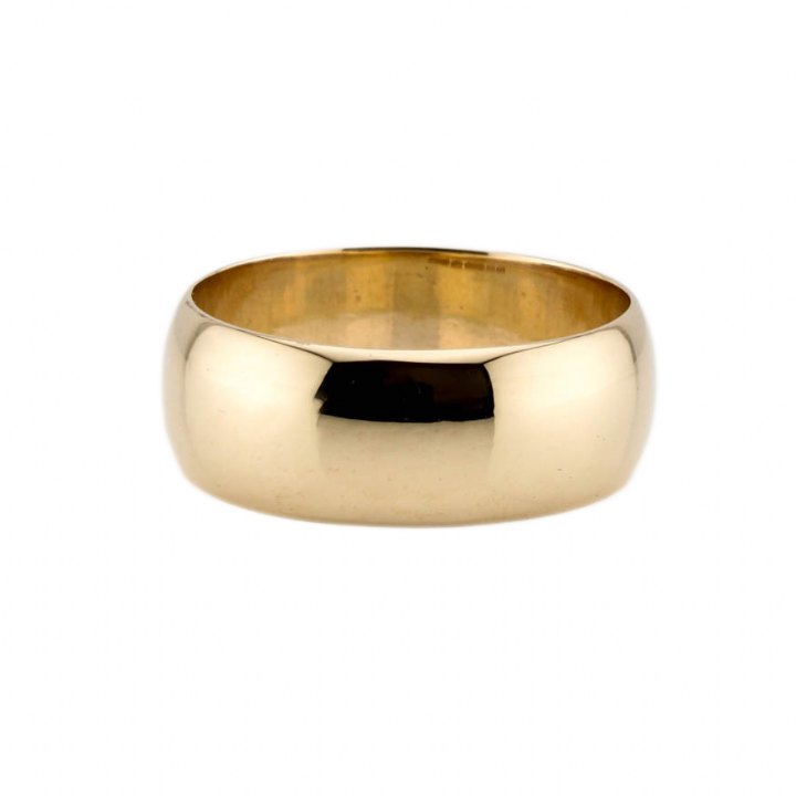 Pre-Owned 9ct Yellow Gold 8mm Wedding Band Ring 1514778