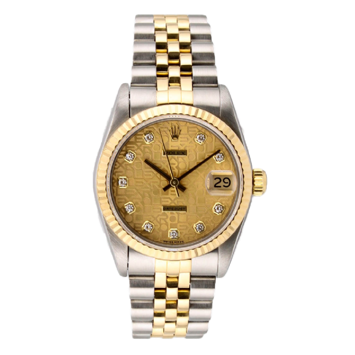 Pre Owned 31mm Rolex Datejust Watch Original Papers 1701898 DateJust 68723 Mallard Jewellers