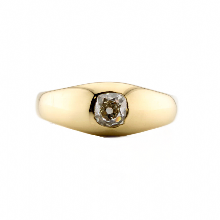 Pre-Owned 18ct Yellow Gold Diamond Solitaire Ring 0.54ct