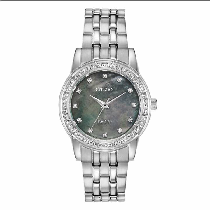 Citizen Ladies Eco-Drive Silhouette Crystal Watch, Was £239.00