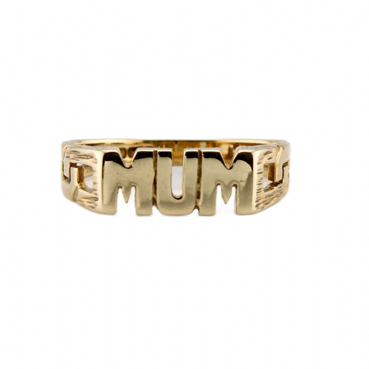 Pre-Owned 9ct Yellow Gold Mum Ring