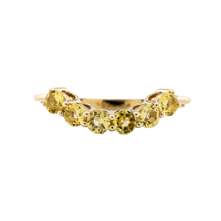 Pre-Owned 9ct Yellow Gold Citrine Ring