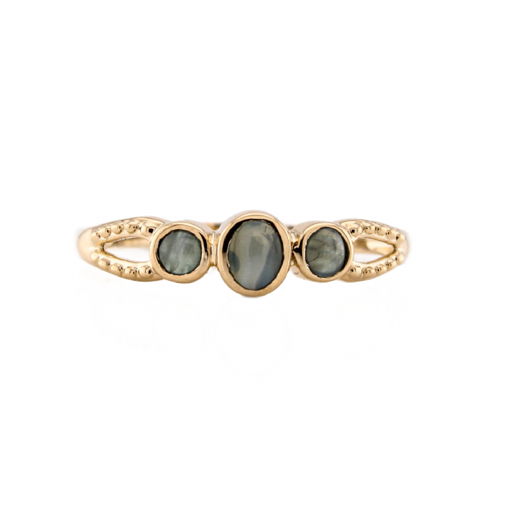 Pre-Owned 9ct Yellow Gold Moon Stone Ring