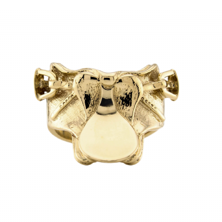 Pre-Owned 9ct Yellow Gold Saddle Ring 1508654