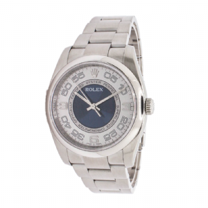 Pre Owned 36mm Rolex Oyster Perpetual Watch Original Papers 1701619 Oyster Perpetual 116000 Mallard Jewellers